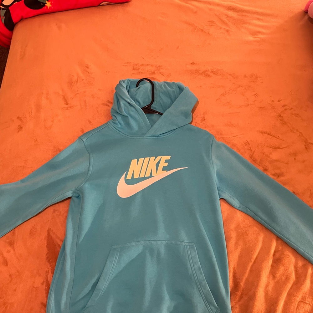 Nike blue hoodie